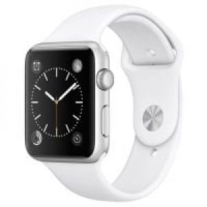 Apple Watch cu carcasa din aluminiu silver