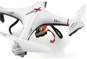 Drona quadrocopter raza de actiune