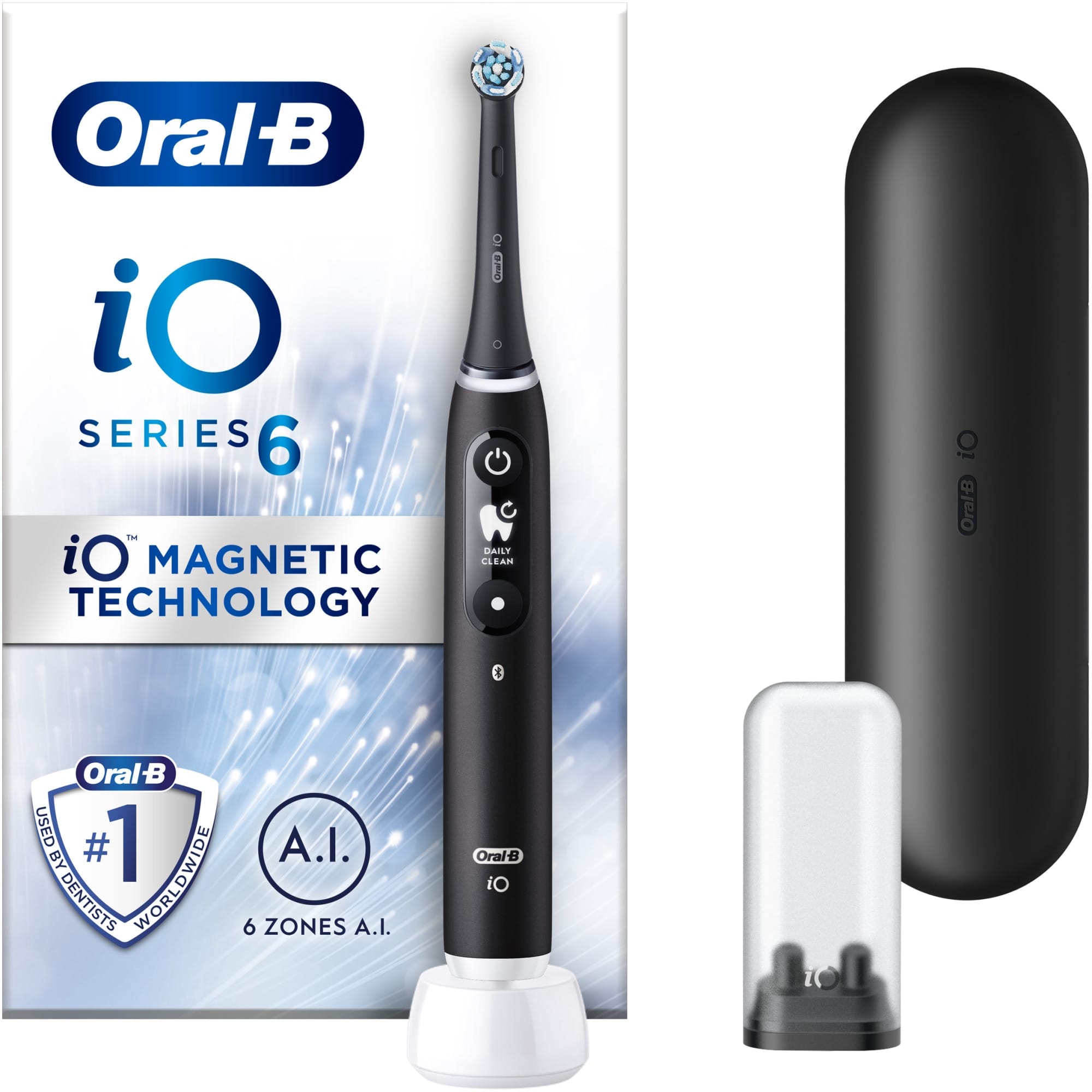 Periuta de dinti electrica Oral-B iO6 cu Tehnologie Magnetica si Micro-Vibratii Periuta de dinti electrica Oral-B iO6