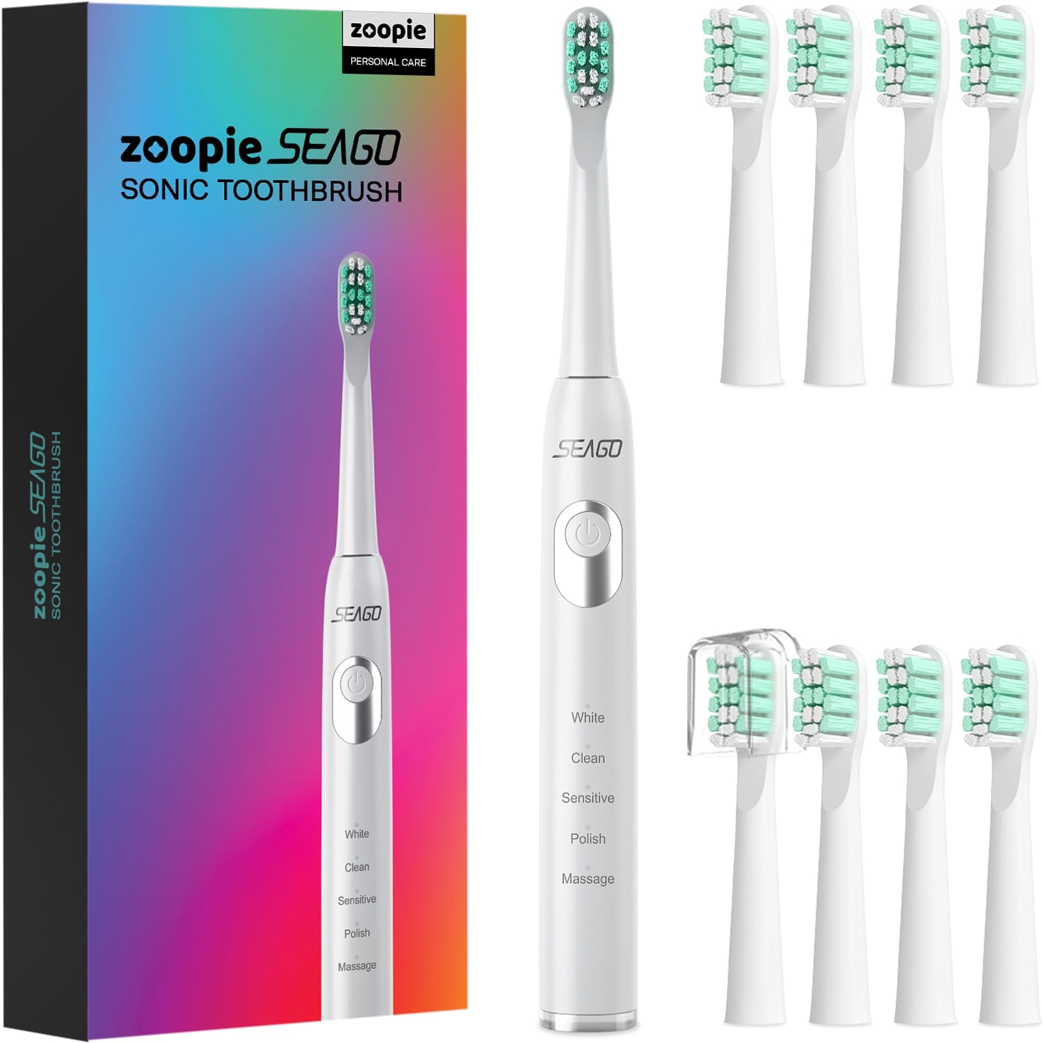 Periuta de dinti electrica Zoopie Seago, sonica Periuta de dinti electrica Zoopie Seago